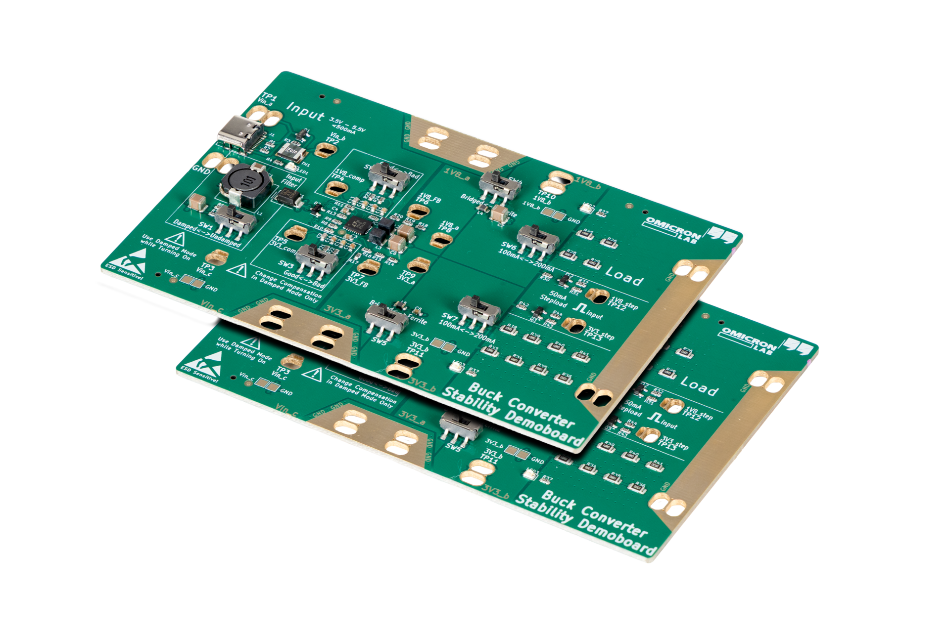 Buck Converter Stability Demoboard