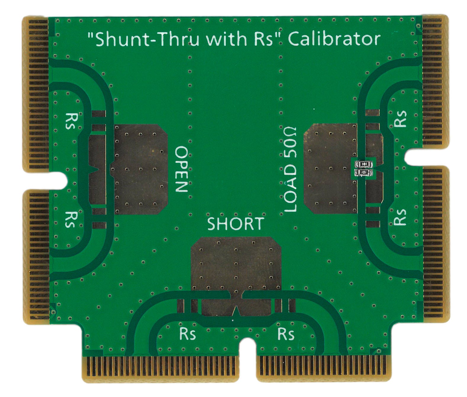 Shunt Card Example Test Card Set - Shunt-Thru with Rs
