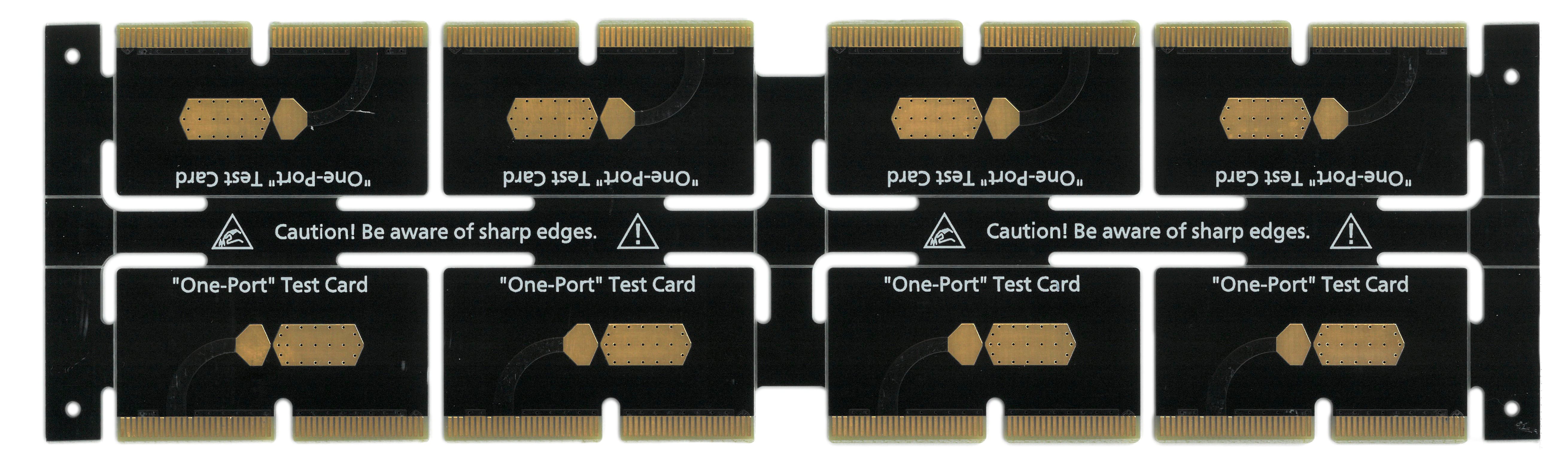 Test Card Set - One-Port